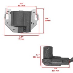 Ignition Coil for Kawasaki FR541V FR600V FR651V FR691V FR730 FS481 21171-0711 2x