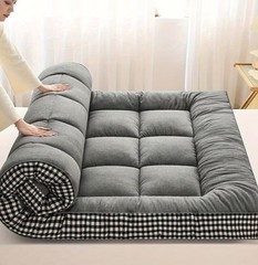 Portable Rollable Tatami Futon Mattress, Ideal for Floor Sleeping, Guest Beds