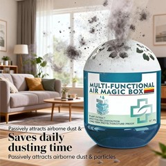 3x Indoor Air Purification Dust Removal Magic Box,Multi-functional Air Magic Box