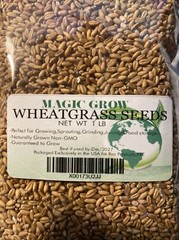Wheat Grass Seed 1 LB (13,500+seeds) – Guaranteed to Grow !