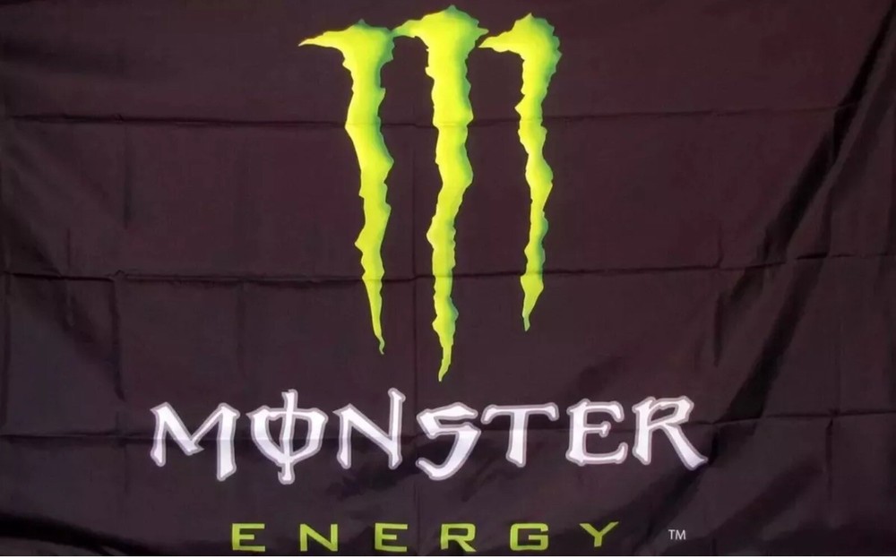 Monster Energy Drink 3×5 ft Flag Banner Mancave Garage. US Seller. Shipped Daily