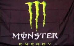 Monster Energy Drink 3×5 ft Flag Banner Mancave Garage. US Seller. Shipped Daily