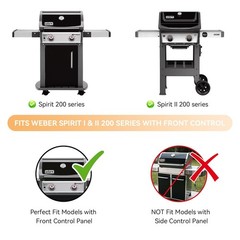 Flavorizer Bars and Grill Burner for Weber Spirit I II 200 Series E210 E220 S210
