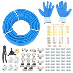 Compressed Air Line Kit 3/4” × 200FT, Shop Air Line Kit, Shop Air Compressor