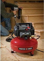 Porter-Cable PXCM2002, 6 Gallon 150 PSI Electric Pancake Air Compressor