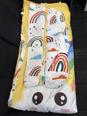 A Nice Night Bedding 6 Pcs Cartoon Rainbow Bedding Set