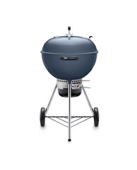 Weber Master-Touch 22-in W Slate Blue Kettle Charcoal Grill 14513601 – New