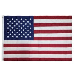 3×5 FT Outdoor Embroidered American Flag Made in USA Luxury Embroidered Star US