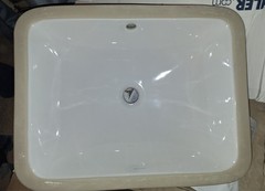 Caxton 20.4 in. X 19.75 in. Undermount Bathroom Sink in White Vitreous China