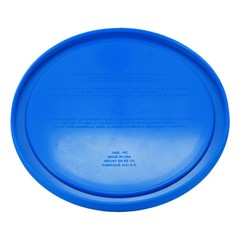 Pyrex 7402-PC 6/7 Cup Marble Blue Food Storage Replacement Lid (2-Pack)