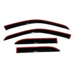 In-Channel Rain Guards For 1999 – 2016 Ford F-250/F-350/F-450/F-550 Super Duty,