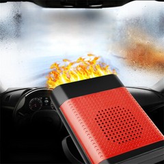 Small Space Heater 170W 2 Gears 18V Battery Operated Electric Fan Heater