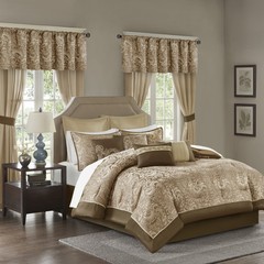 Brystol 24-Piece Room-in-a-Bag Luxury Bedroom Complete Set California King