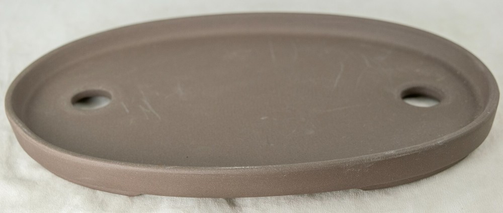Japanese Yokkaichi Clay Unglazed for Slim Forest & Raft Bonsai Pot 10.25″ to 18″