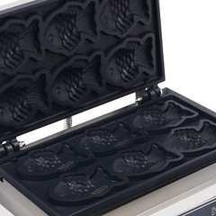 Electric Waffle Baker Taiyaki Maker Machine Non-stick Commercial/Household 1.5KW