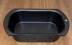 Netherton Black Iron 2 lb Bread Loaf Pan Natural Non Stick Shopshire England