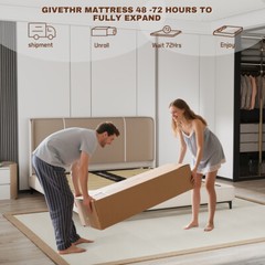 12″ Gel Memory Foam Hybrid Mattress Innerspring Medium Twin Full Queen King Size