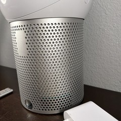 Dyson BP01 WS Pure Cool Me Fan Air Purifier White Silver + Remote / Power Cord