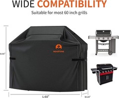 60 Inch Grill Cover for 7130 Weber Genesis II 3 Burner & Genesis 300 Gas Grills