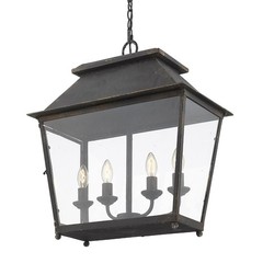 4 Light Pendant in Transitional style – 24.25 Inches high by 21.25 Inches