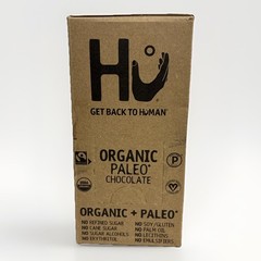 Hu GET BACK TO HUMAN Organic Dark Simple Chocolate 12 BARS Vegan Gluten Free