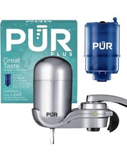 PUR PLUS Faucet Filtration System – Chrome (FM-3700B) + Filter! Free shipping!