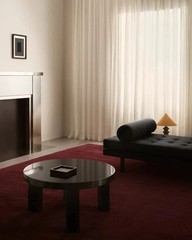 Hand-Tufted Wool Rug 9x12ft- Nordic Knots Grand Deep Wine Rug Handmade Area Rugs