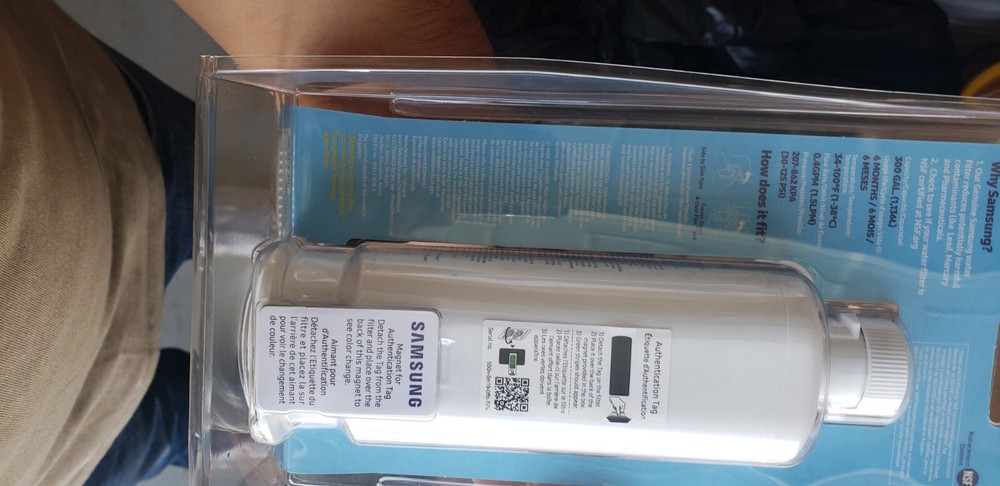 Samsung HAF-QINS/EXP Refrigerator Water Filter – White