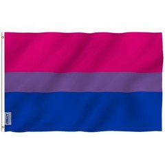 Anley Fly Breeze 3×5 Foot Bi Pride Flag – Bisexual Flags LGBT Flag Polyester