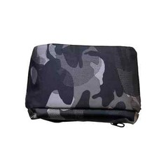 Nike Camo Insulated Lunch Bag Black Gray 6 Liter Easy Clean Zip 9A2747 K11