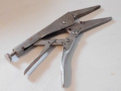 Vintage Craftsman 6.5″ Needle Nose Locking Pliers 9 45349 – Made in USA