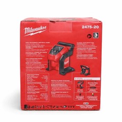 Milwaukee 2475-20 M12 Compact Inflator Cordless 12V Tire Air Compressor Tool