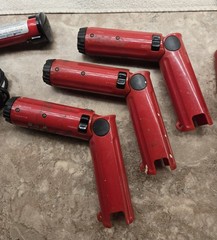 Milwauke 6539-1 Cordless Screwdriver Lot of 3 w/ 1 Charger Working Read Descript