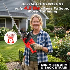 22″ Cordless Hedge Trimmer for Milwaukee M18 Battery (Tool Only)