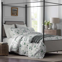 Legends Hotel Botanic Meadow Premium Smooth Wrinkle-Free Sateen Bed Sheet Set
