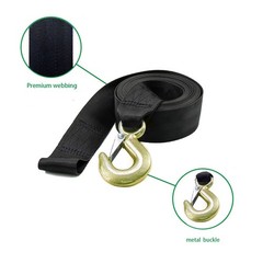 Boat Winch Strap, Heavy Duty Tow Straps with Hook and Loop End for Boat, Trai…
