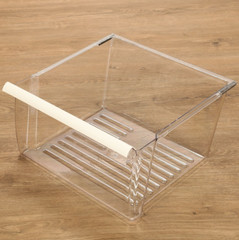 Upper Crisper Pan for Whirlpool WRS322FDAM04 ED2NHGXMT00 ED5PHAXSQ00 ED5JHEXTB00