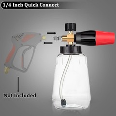 Snow Foam Lance Cannon Soap Bottle Sprayer For Pressure Washer Gun Jet Car Wash