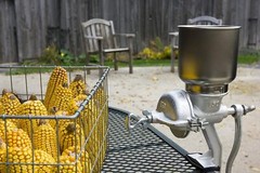 CHARD GM-150 Grain Mill, Tin Coated Cast Iron,Silver Silver