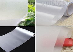 Frosted Glass Film Static Cling Office Bedroom Bathroom Home Window Tint