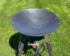 Heavy-duty Steel Discada 22″ / BBQ Disc Blade Wok 22″