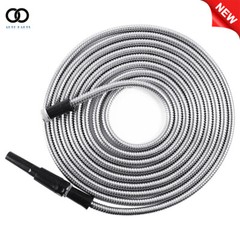 100 Feet Stainless Steel Garden Hose Water Pipe Flexible And Lightweight