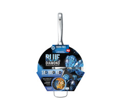 Blue Diamond 5QT Ceramic Nonstick Jumbo Sauté Pan with Lid – Toxin-Free
