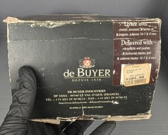 De Buyer LA MANDOLINE -Made In France- Julienne Slicer w/Box, Blades, Etc