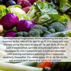 Micronized AZOMITE Powder – All Natural Trace Minerals – Soil Amendment