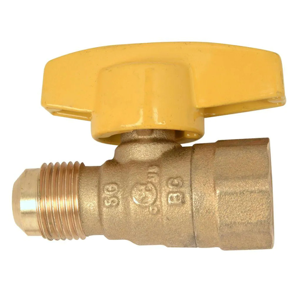 1/2 In. OD Flare X 1/2 In. FIP Gas Ball Valve