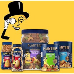 Planters Lightly Salted Mixed Nuts 15 Ounce Kosher Snack Less Than 50 Peanuts