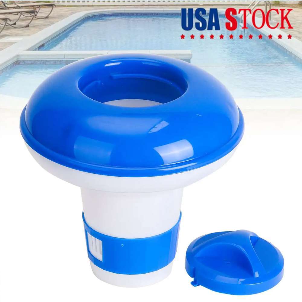 Chemical Dispenser Floater 1″ Chlorine Bromine Tablets for Cleaning Pool Spa new