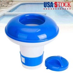 Chemical Dispenser Floater 1″ Chlorine Bromine Tablets for Cleaning Pool Spa new