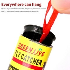 8/16 Rolls Insect Bug Fly Glue Paper Catcher Sticky Flies Trap Ribbon Tape Strip